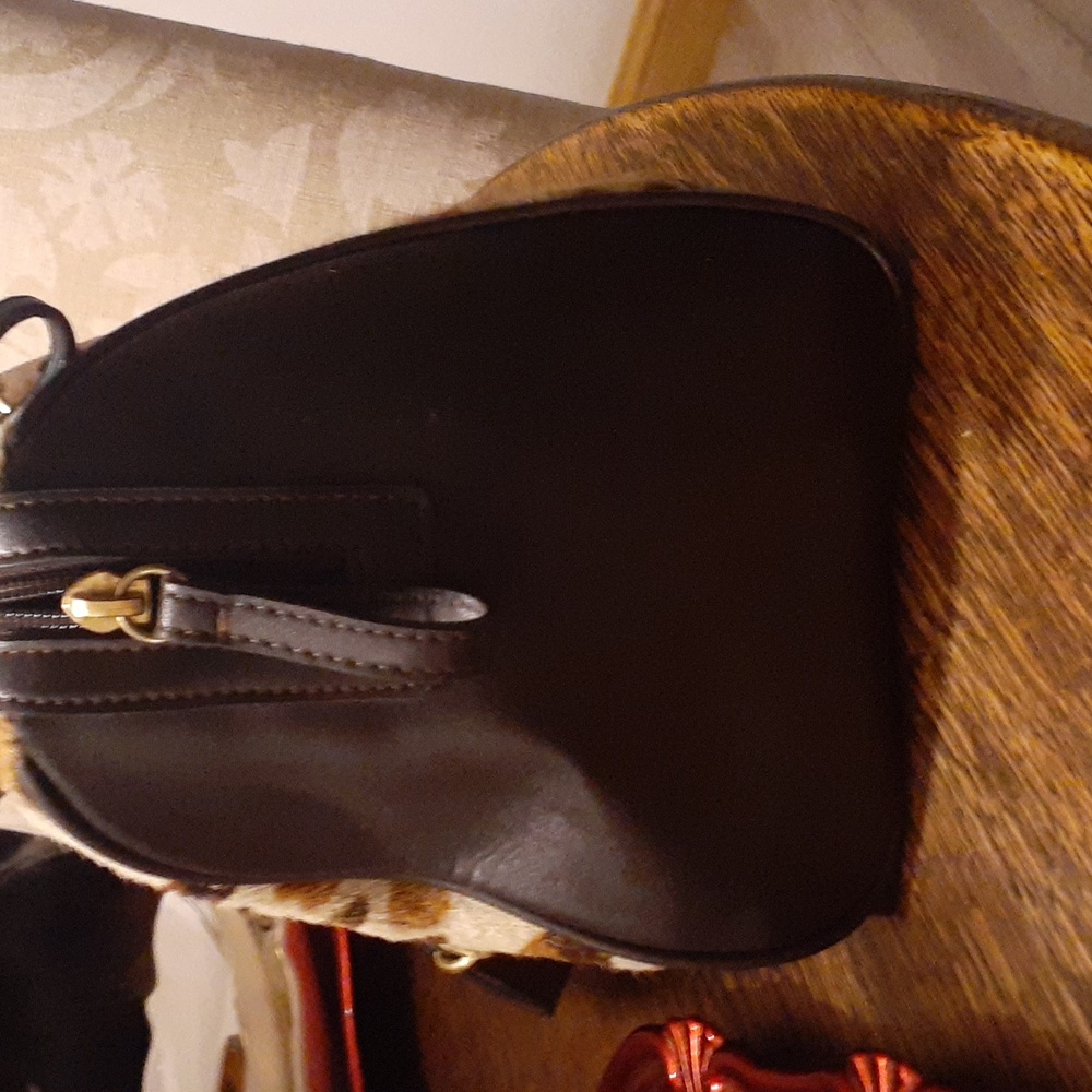 Ann Taylor PONY HAIR Cheetah Print Handbag NWT - Picture 4 of 9